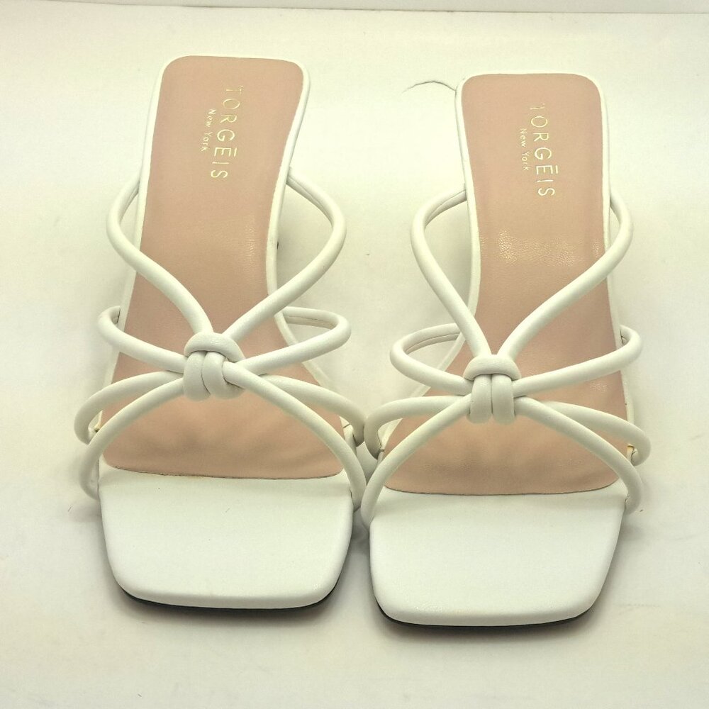 TORGEIS Womens Cultivar Kitten, Square Toe Heels - Size 7